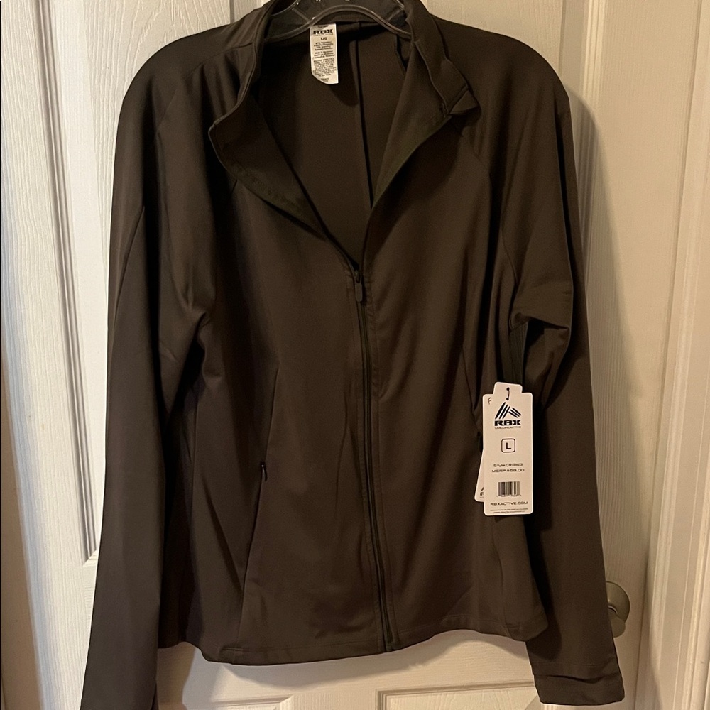 NWT RBX Women's Olive Green Utility Jacket.Size large.